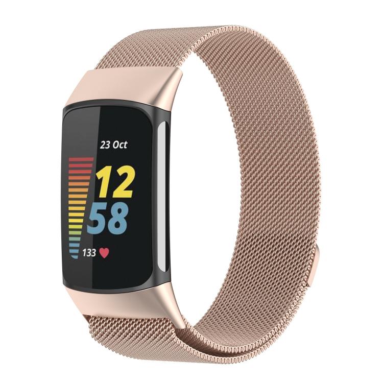 For Fitbit Charge 6 / 5 xDfind Milanese Magnetic Metal Watch Band