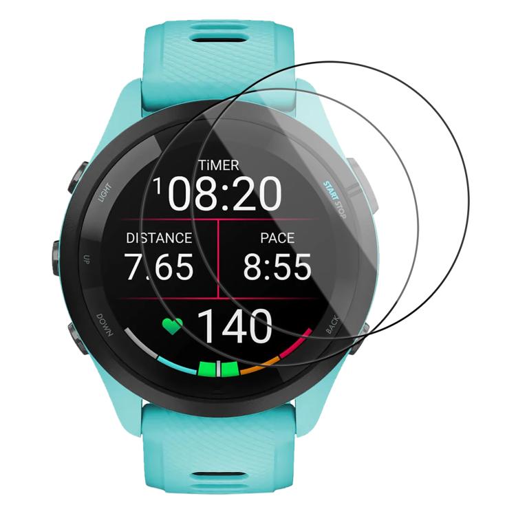 2pcs xDfind Curved 3D Composite Material Soft Film Screen Protector, For Garmin Forerunner 265S 42mm, For Garmin Forerunner 265 44mm, For Garmin Forerunner 255, For Garmin Forerunner 955, For Garmin Venu SQ
