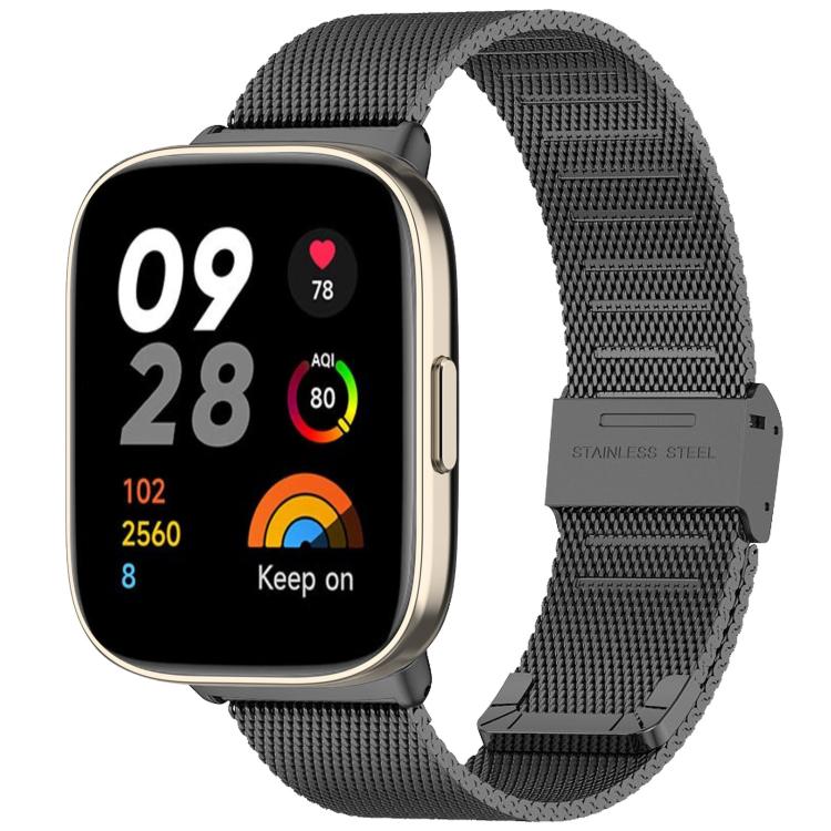 xDfind Buckle Metal Steel Mesh Watch Band, For Redmi Watch 3