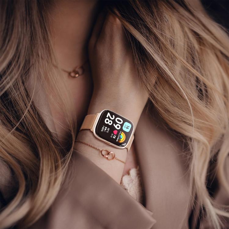 xDfind Buckle Metal Steel Mesh Watch Band