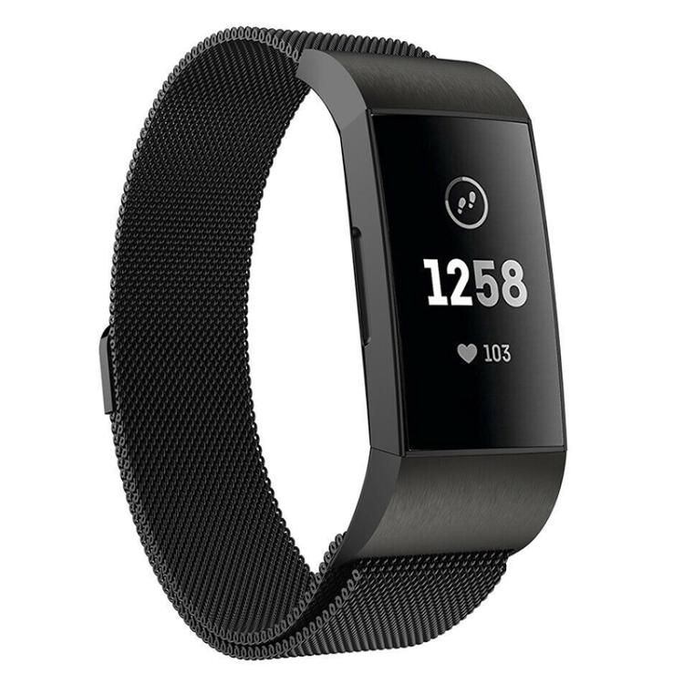 xDfind Milanese Magnetic Stainless Steel Watch Band, For Fitbit Charge 3 / 4