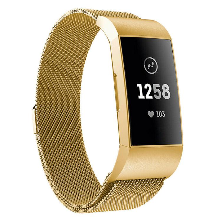xDfind Milanese Magnetic Stainless Steel Watch Band, For Fitbit Charge 3 / 4