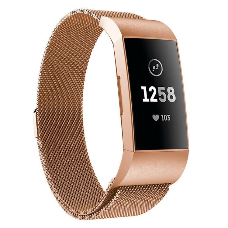 xDfind Milanese Magnetic Stainless Steel Watch Band, For Fitbit Charge 3 / 4