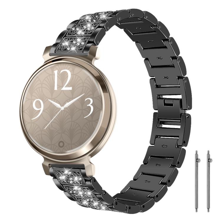 xDfind Diamond Jewelry Steel Watch Band, 14mm For Garmin Lily 2