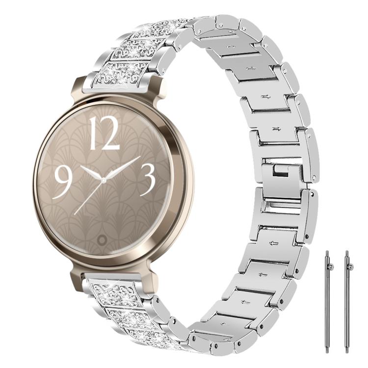 xDfind Diamond Jewelry Steel Watch Band, 14mm For Garmin Lily 2