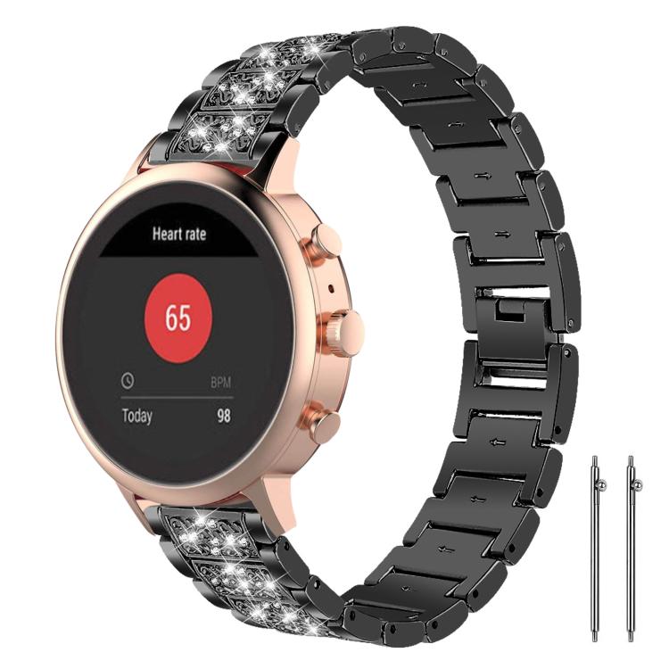 xDfind Diamond Jewelry Steel Watch Band, 18mm For Fossil Female Sport / Charter HR