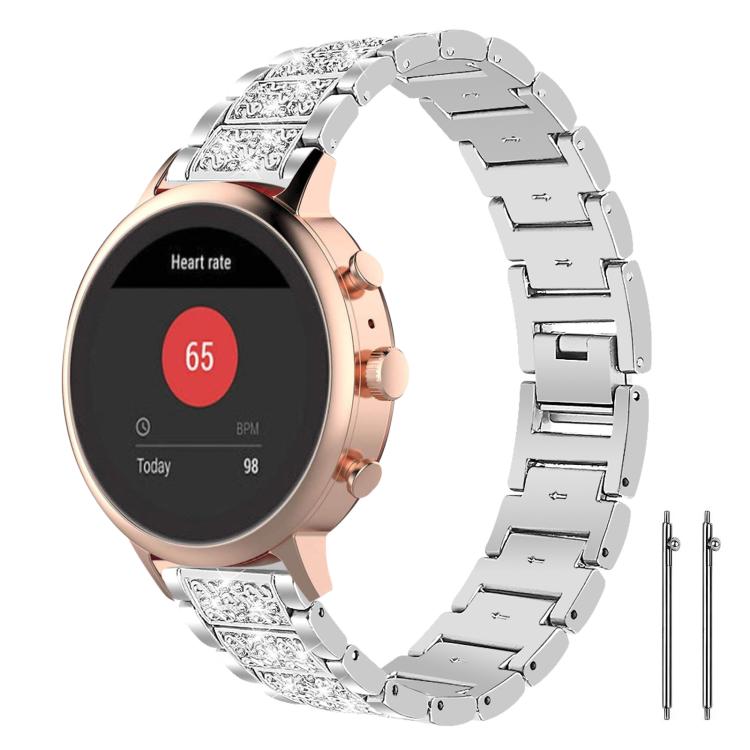 xDfind Diamond Jewelry Steel Watch Band, 18mm For Fossil Female Sport / Charter HR