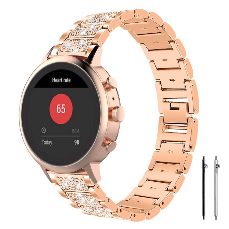 xDfind Diamond Jewelry Steel Watch Band, 18mm For Fossil Female Sport / Charter HR