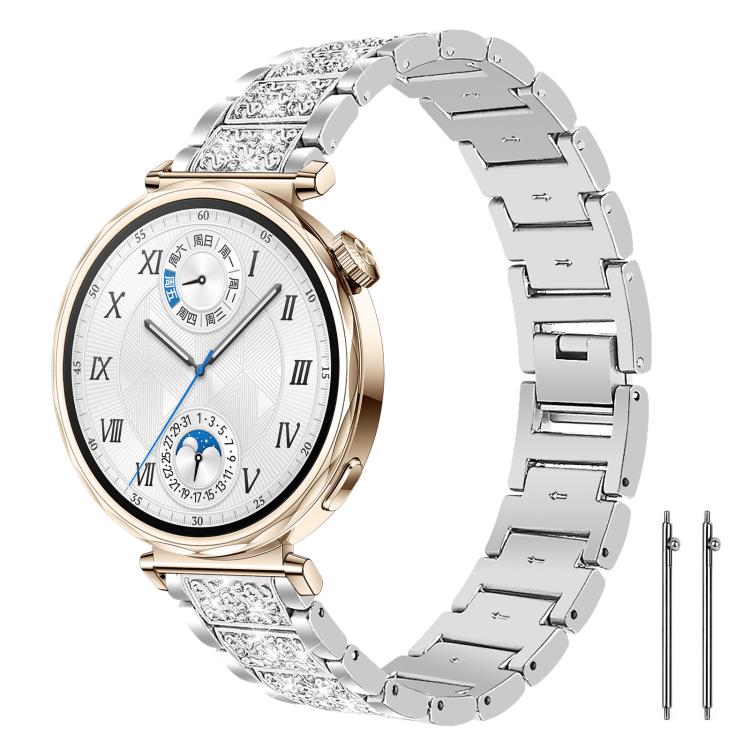 xDfind Diamond Jewelry Steel Watch Band, 22mm For Huawei Watch GT5/GT5 Pro/4/4 Pro
