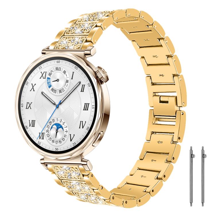 xDfind Diamond Jewelry Steel Watch Band, 22mm For Huawei Watch GT5/GT5 Pro/4/4 Pro