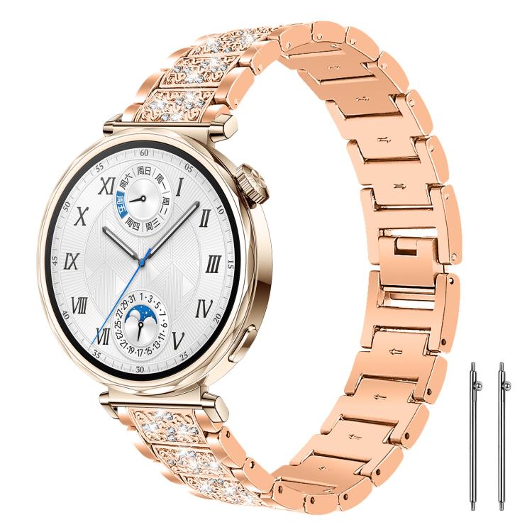 xDfind Diamond Jewelry Steel Watch Band, 22mm For Huawei Watch GT5/GT5 Pro/4/4 Pro