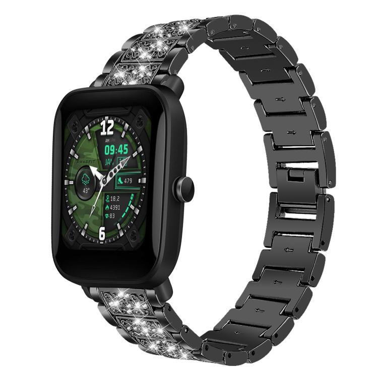 xDfind Diamond Jewelry Steel Watch Band, 20mm For Amazfit Bip U / Lite / Bip 3 Pro