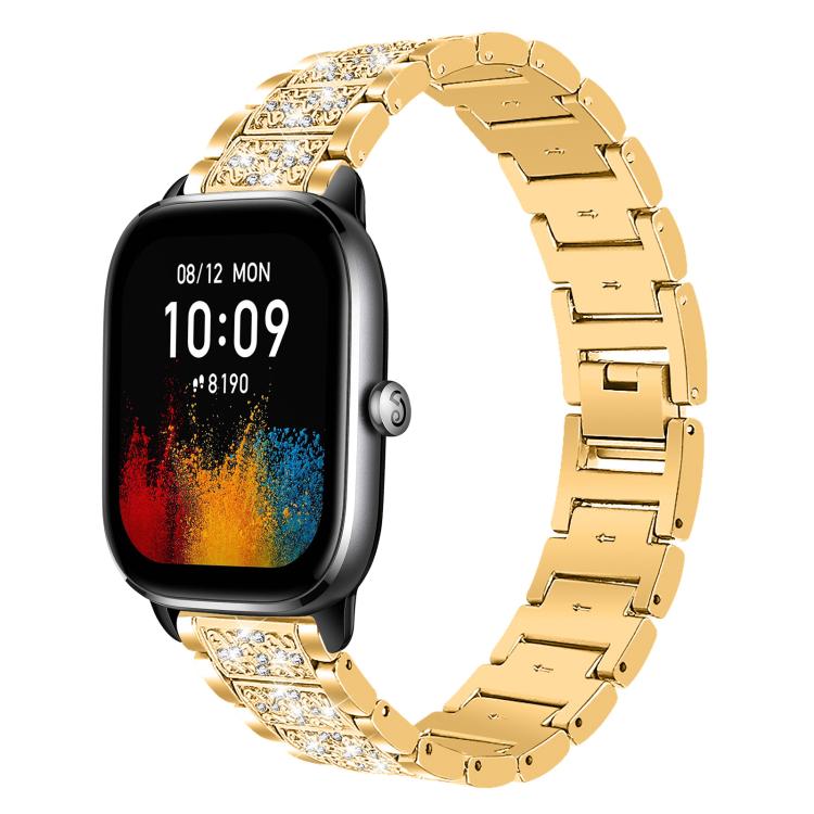 xDfind Diamond Jewelry Steel Watch Band, 20mm For Amazfit GTS4 mini/GTS3/2/2E/GT2 mini