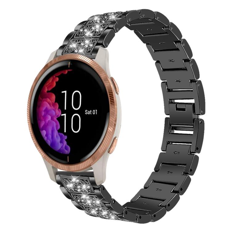 xDfind Diamond Jewelry Steel Watch Band, 20mm For Garmin venu 2 / venu / Sq2 / Sq