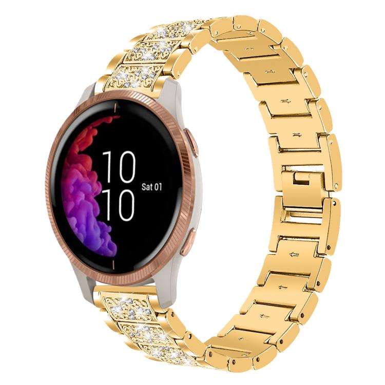 xDfind Diamond Jewelry Steel Watch Band, 20mm For Garmin venu 2 / venu / Sq2 / Sq