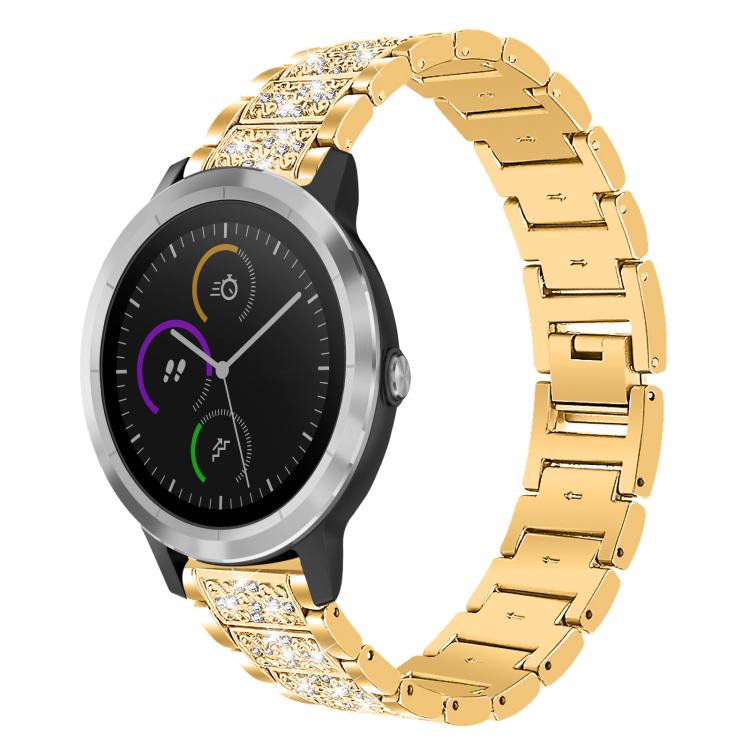 xDfind Diamond Jewelry Steel Watch Band, 20mm For Garmin GarminMove Sport / vivoactive3