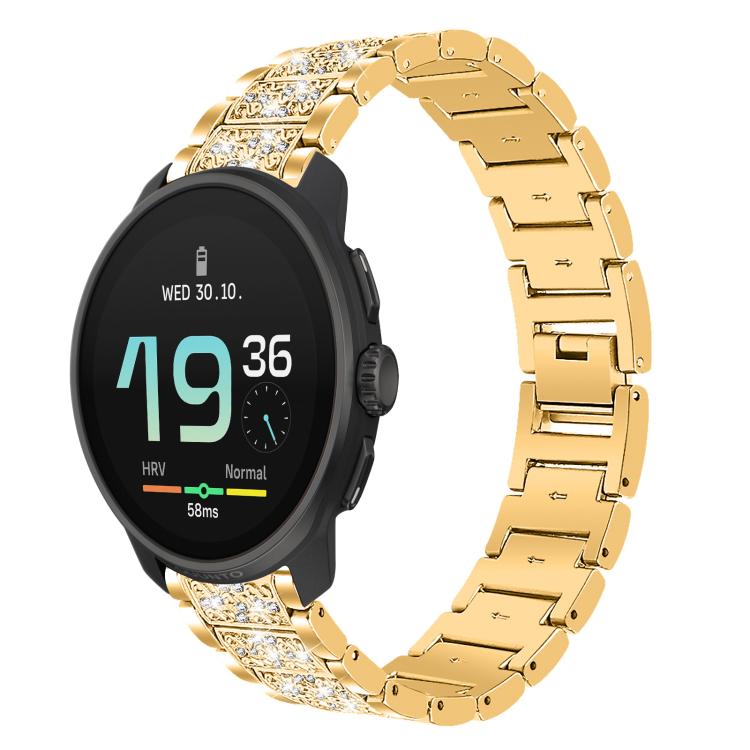 xDfind Diamond Jewelry Steel Watch Band, 22mm For Suunto Race S / Race / 9 Peak / 5 Peak