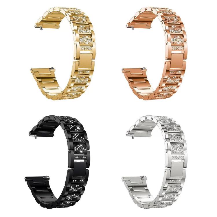 xDfind Diamond Jewelry Steel Watch Band, 18mm For Garmin Venu 2S / vivoactive 4s/3s
