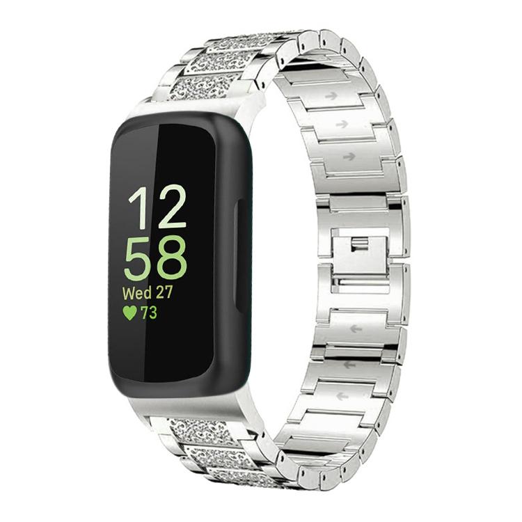 xDfind Diamond Jewelry Stainless Steel Watch Band, For Fitbit Inspire 3 12mm