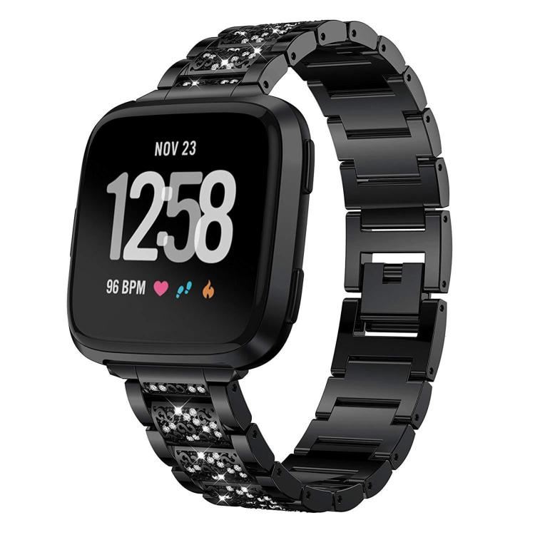 xDfind Diamond Jewelry Stainless Steel Watch Band, For Fitbit Versa 4 / 3 / Sense2 / 1 20mm