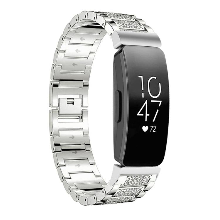 xDfind Diamond Jewelry Stainless Steel Watch Band, For Fitbit Inspire 2 / Ace 3 14mm