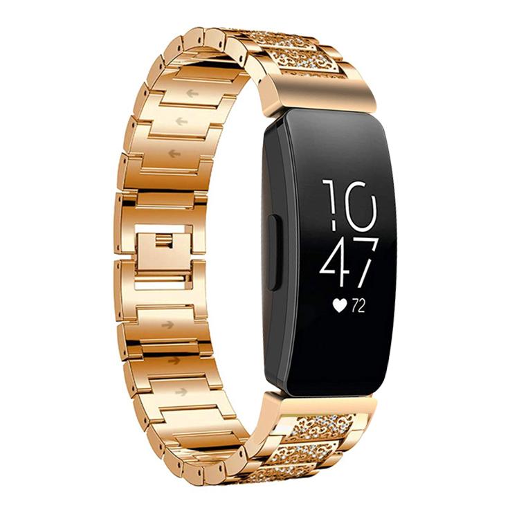 xDfind Diamond Jewelry Stainless Steel Watch Band, For Fitbit Inspire 2 / Ace 3 14mm