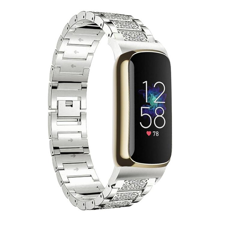 xDfind Diamond Jewelry Stainless Steel Watch Band, For Fitbit Luxe / Special Edition 12mm