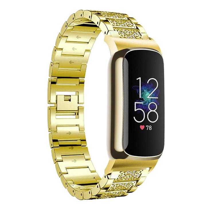 xDfind Diamond Jewelry Stainless Steel Watch Band, For Fitbit Luxe / Special Edition 12mm