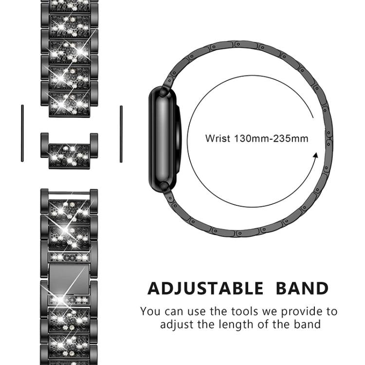 xDfind Diamond Jewelry Stainless Steel Watch Band, For Apple Watch 42 / 44 / 45 / 46 / 49mm