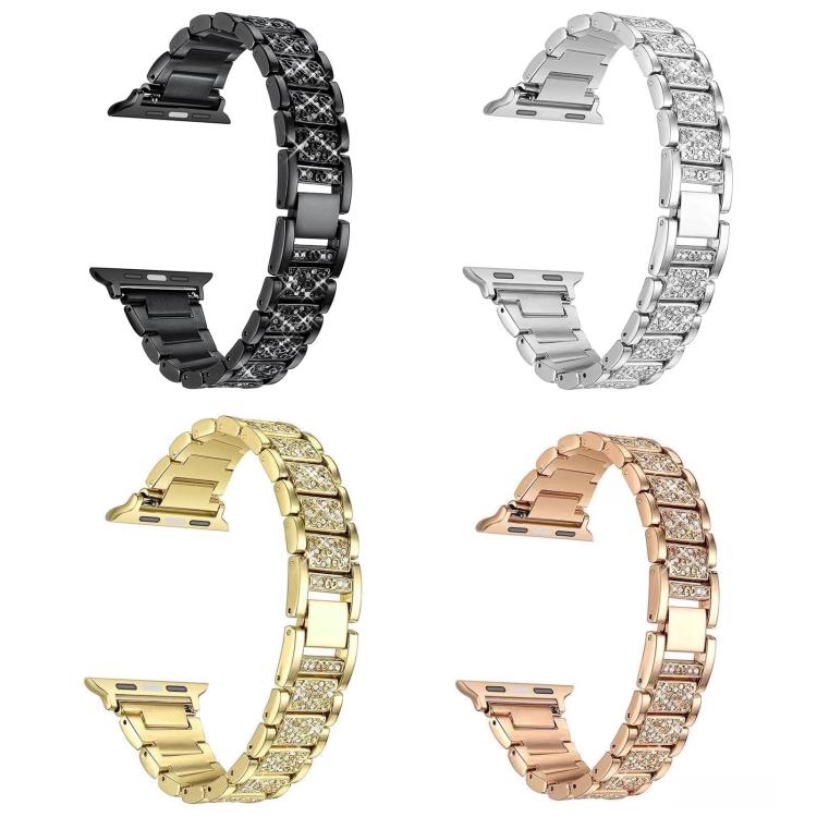 xDfind Diamond Jewelry Stainless Steel Watch Band, For Apple Watch 42 / 44 / 45 / 46 / 49mm