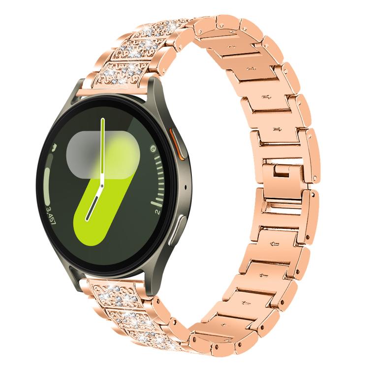 xDfind Diamond Jewelry Stainless Steel Watch Band, For Samsung Galaxy Watch7 / FE / 6 / 5 / 4