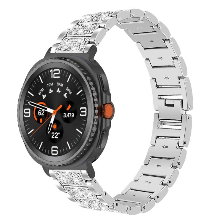 xDfind Diamond Jewelry Stainless Steel Watch Band, For Samsung Galaxy Watch8 / Watch8 Classic