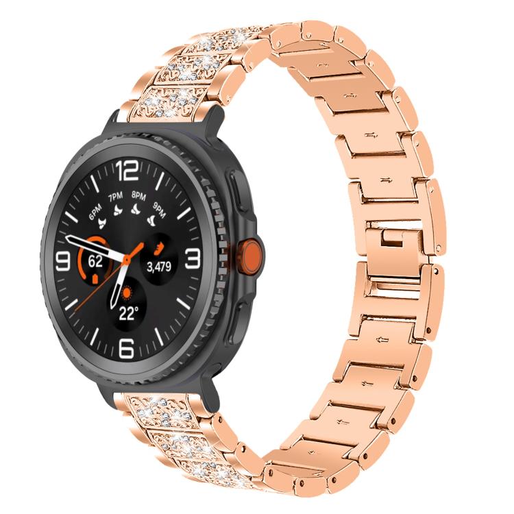 xDfind Diamond Jewelry Stainless Steel Watch Band, For Samsung Galaxy Watch8 / Watch8 Classic