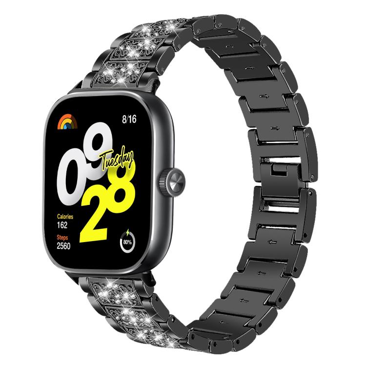 xDfind Diamond Jewelry Stainless Steel Watch Band, For Xiaomi Band 10 Pro / 9 Pro / Redmi Watch 6