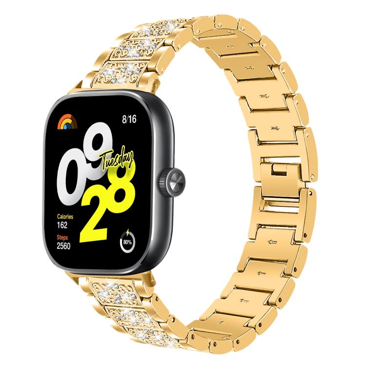 xDfind Diamond Jewelry Stainless Steel Watch Band, For Xiaomi Band 10 Pro / 9 Pro / Redmi Watch 6