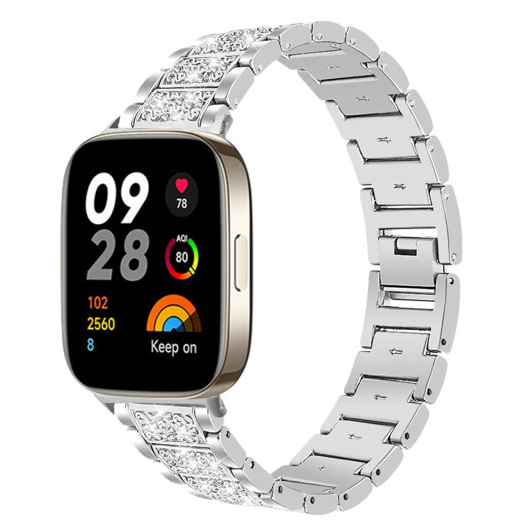 xDfind Diamond Jewelry Stainless Steel Watch Band, For Redmi Watch 3 20mm