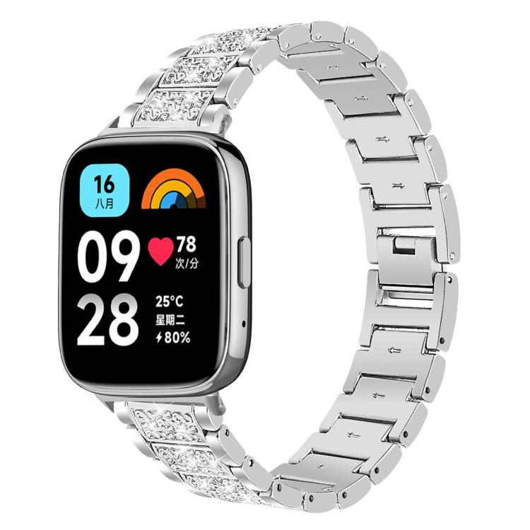 xDfind Diamond Jewelry Stainless Steel Watch Band, For Redmi Watch 3 Active / Lite 20mm