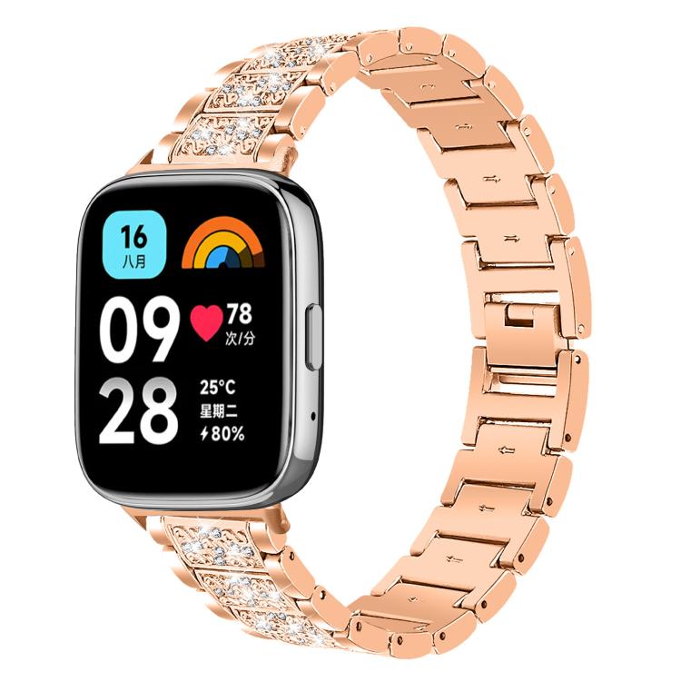 xDfind Diamond Jewelry Stainless Steel Watch Band, For Redmi Watch 3 Active / Lite 20mm