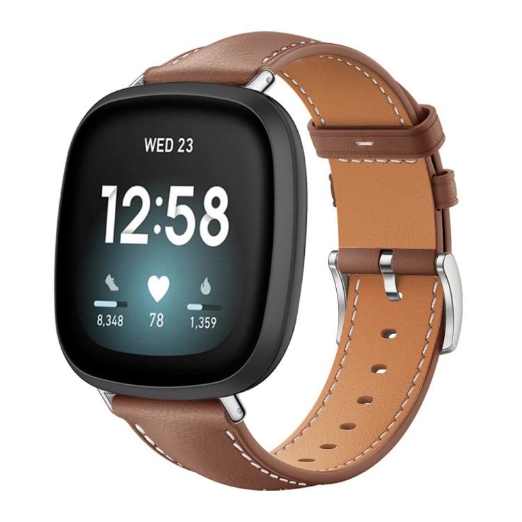 xDfind Flat Head Black Shark Fine Grain Leather Watch Band