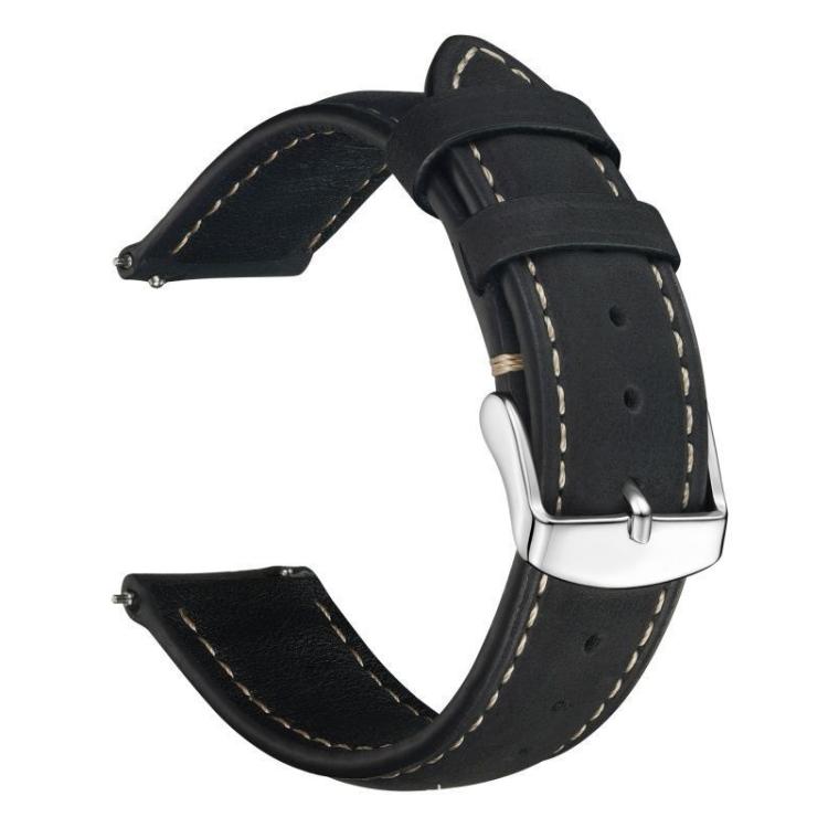 xDfind Retro Crazy Horse Texture Leather Watch Band, 22mm