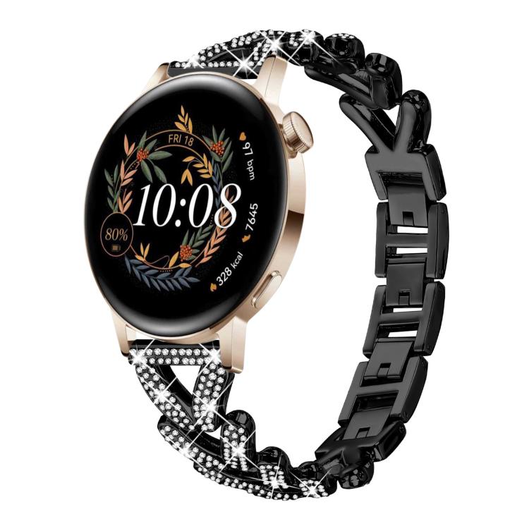 xDfind Small Twist Diamond Metal Watch Band