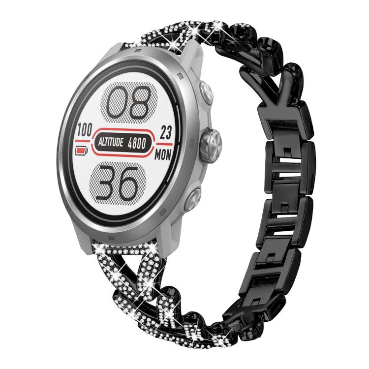 xDfind Small Twist Diamond Metal Watch Band