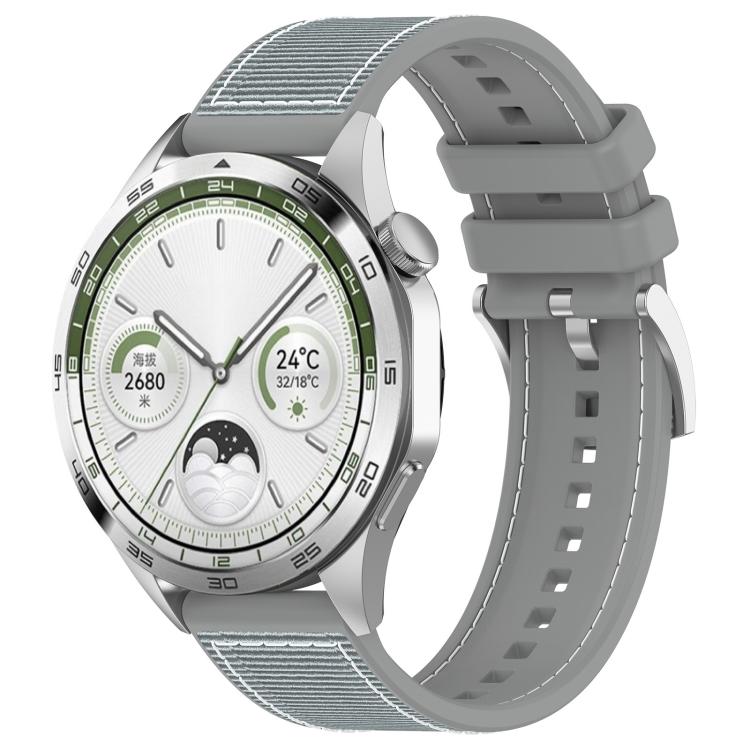 xDfind Hybrid Nylon Braid Silicone Watch Band