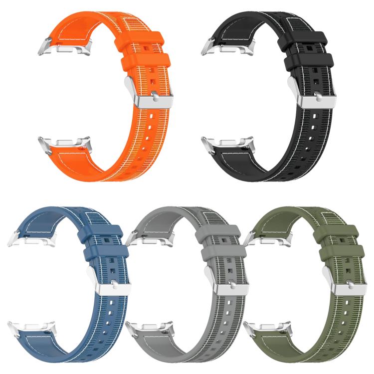 xDfind Hybrid Nylon Braid Silicone Watch Band