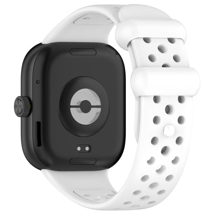 xDfind BreathableHole Solid Color Silicone Watch Band, For Xiaomi Smart Band 9 Pro/8 Pro/Redmi Watch 5/4