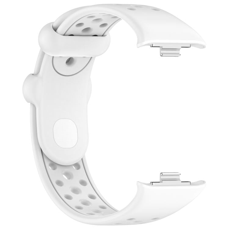 xDfind BreathableHole Solid Color Silicone Watch Band