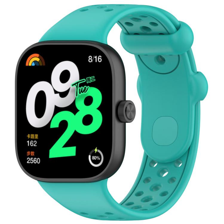 xDfind BreathableHole Solid Color Silicone Watch Band