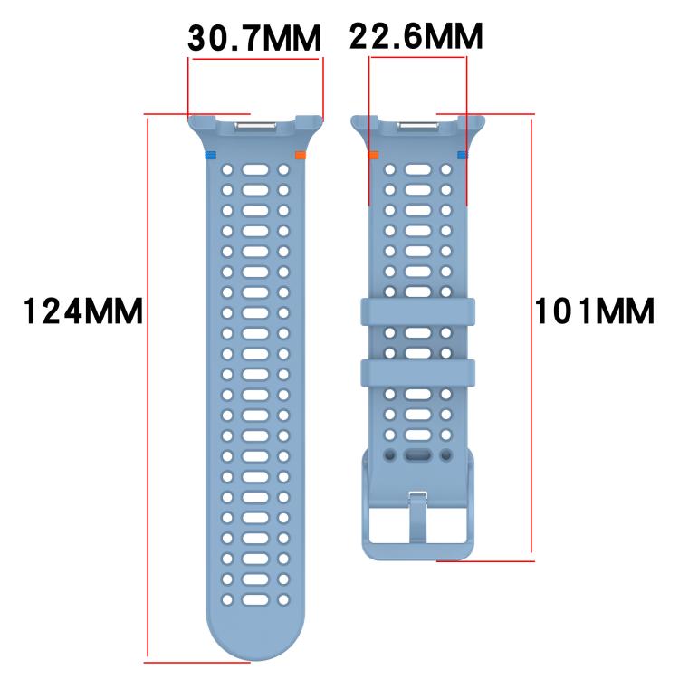 xDfind Ladder Buckle Silicone Watch Band