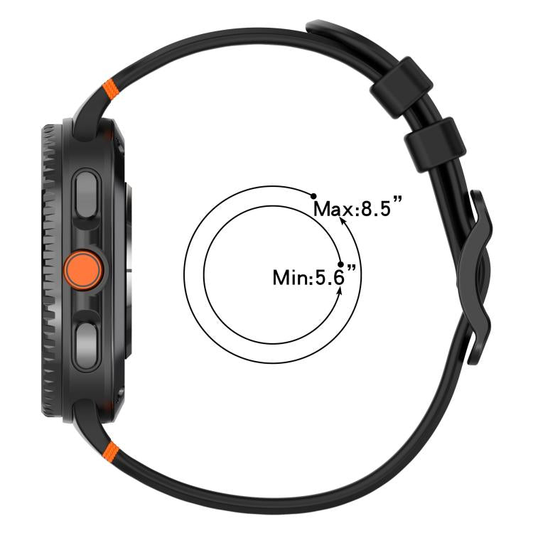 xDfind Ladder Buckle Silicone Watch Band