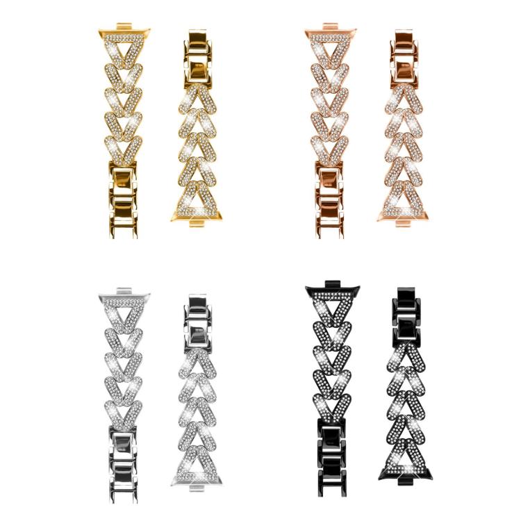 20mm xDfind Small Twist Diamond Metal Watch Band